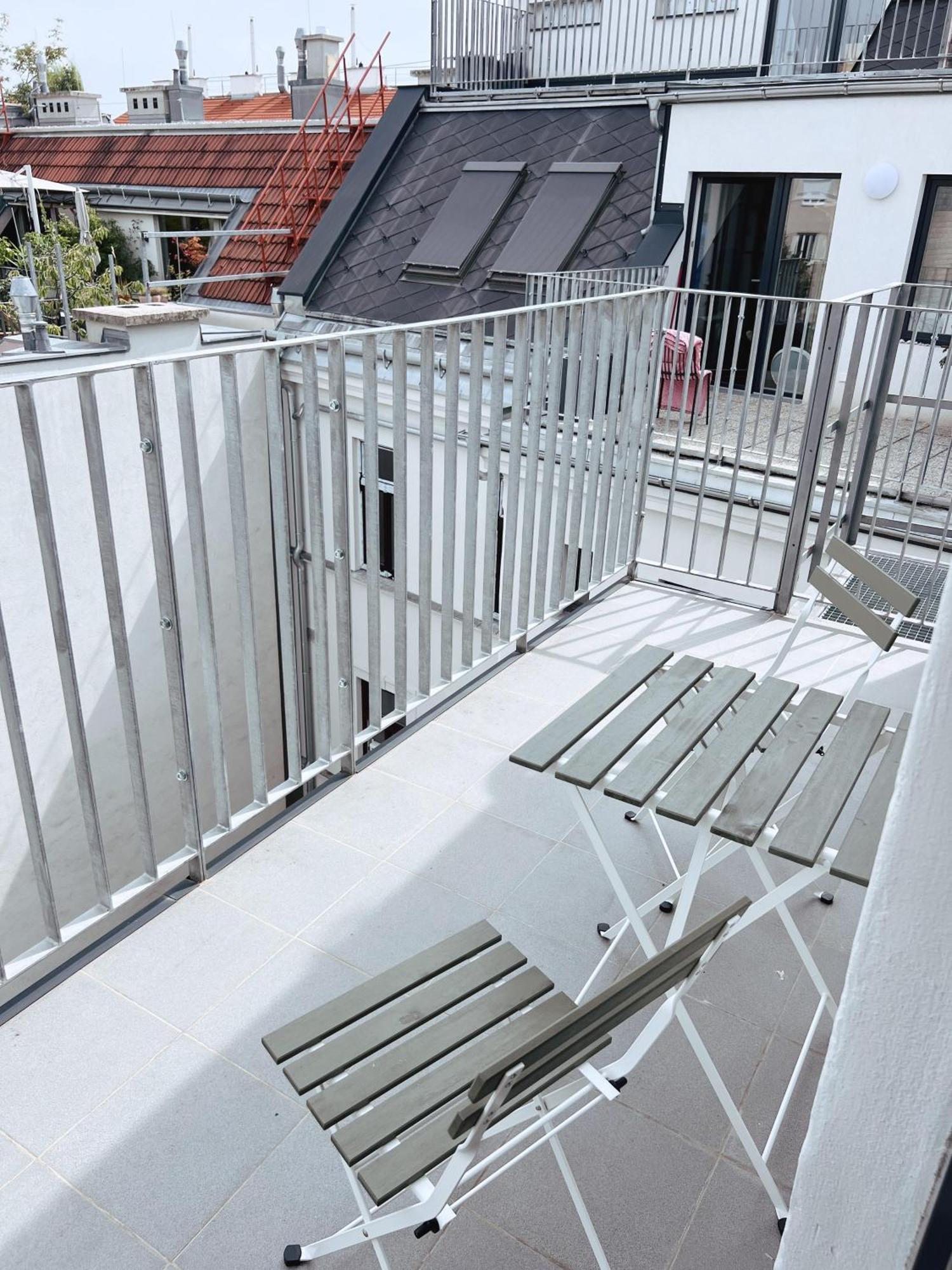 Brunnenmarkt Balcony Apartment Вена Экстерьер фото